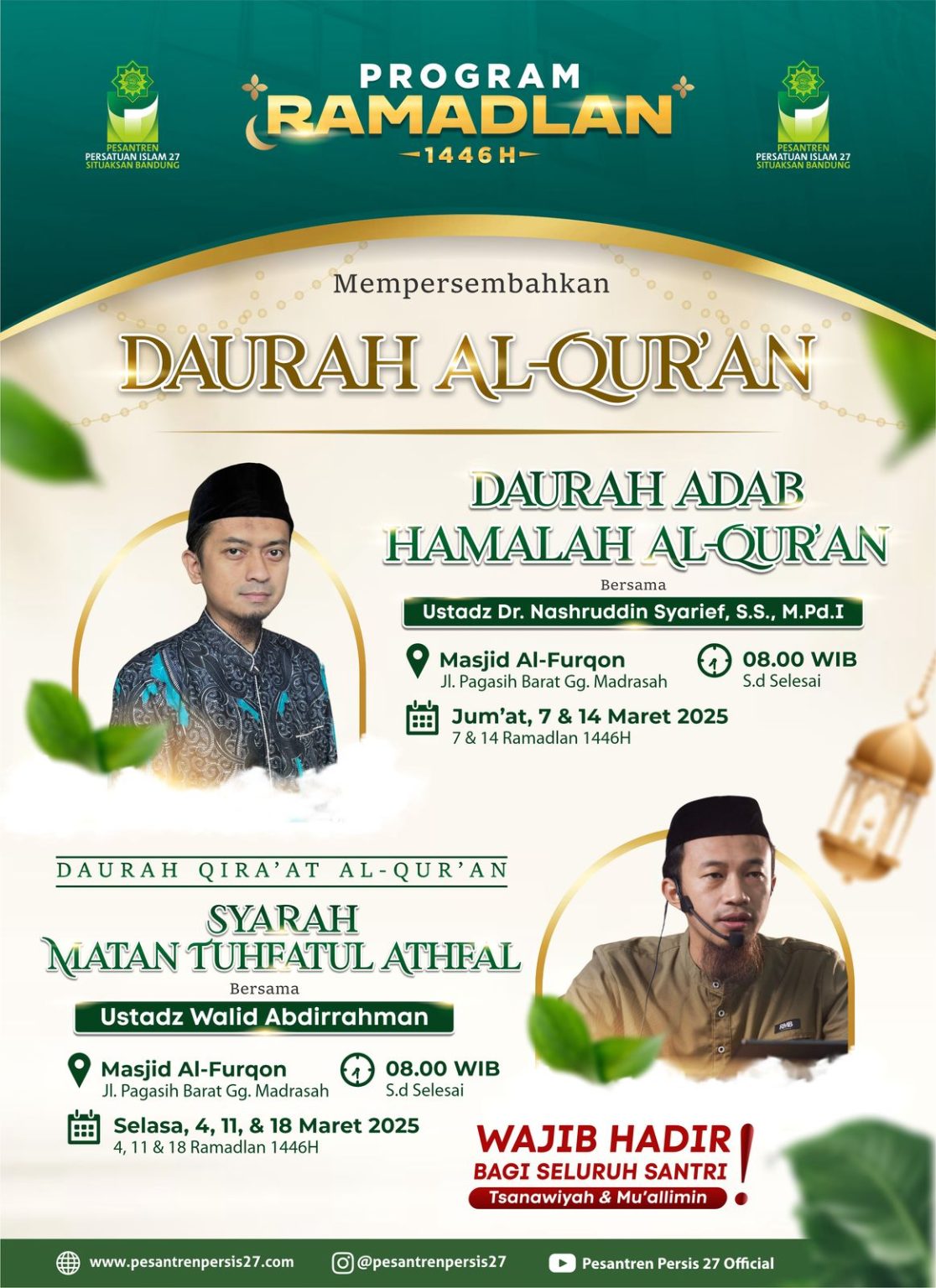 Mempersembahkan Daurah al-Quran di Pesantren Persis 27