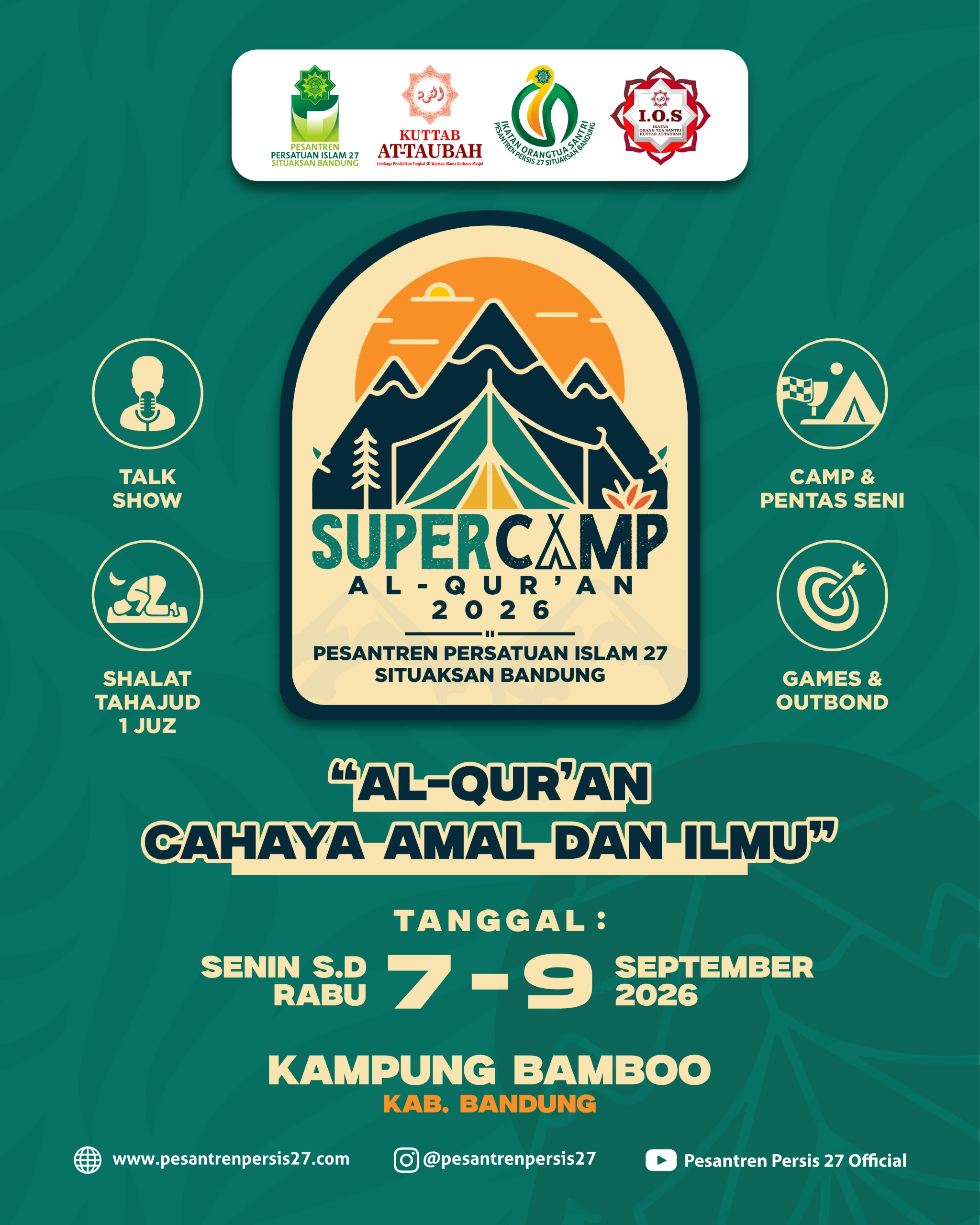 Super Camp Al-Qur'an 2026: "Al-Qur'an Cahaya Amal dan Ilmu"
