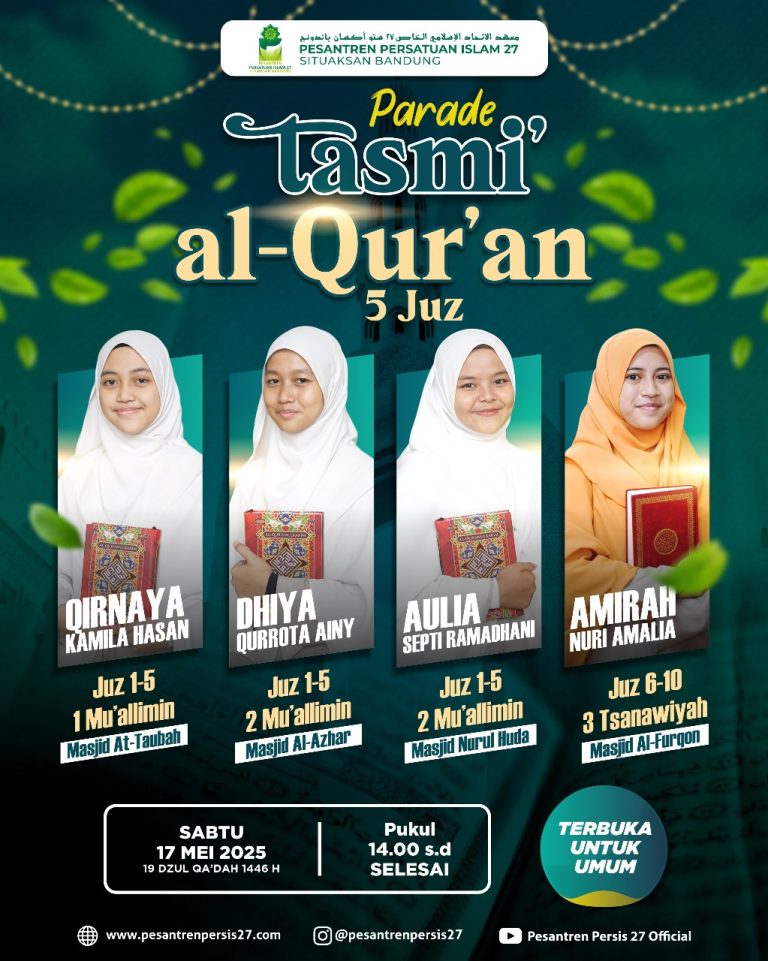 Parade Tasmi’ al-Quran 5 Juz 16 Mei 2025