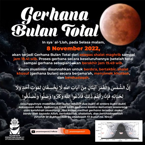 Gerhana Bulan Total – 8/11/2022